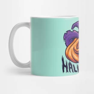 Halloween pumpkin head Mug